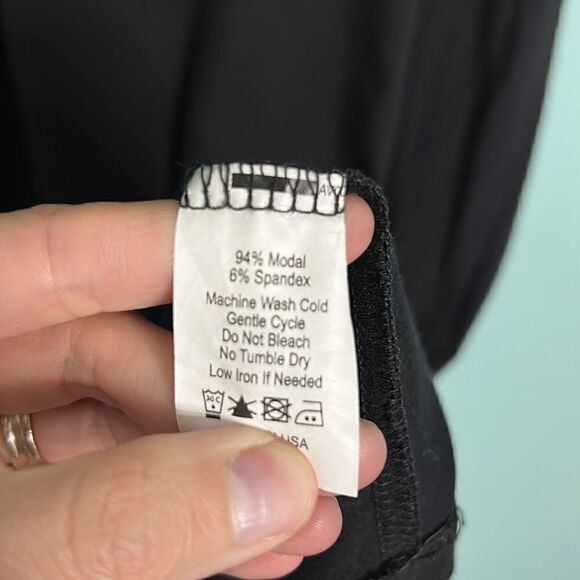 Amour Vert Super Soft VNeck TShirt Dress - Picture 6 of 7